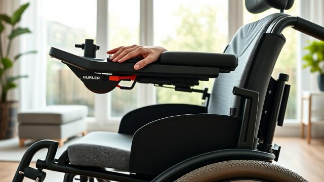 Bürger B400: Sitz- und Rückenanpassung