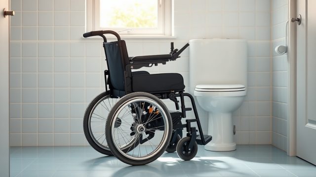 Toilettennutzung mit dem Bürger B400