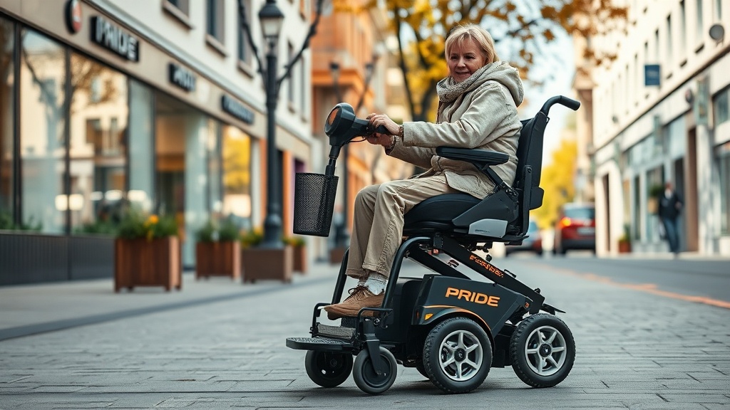 Pride Go-Chair: Unterwegs in der Stadt